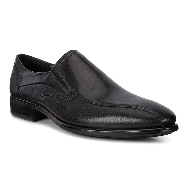 Zapatos Slip-On Ecco Citytray Para Hombre,Negras,037689-SMW